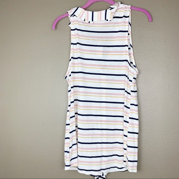 NWT Anthropologie DOLAN | Striped Ruffle Top Small - Picture 3 of 5
